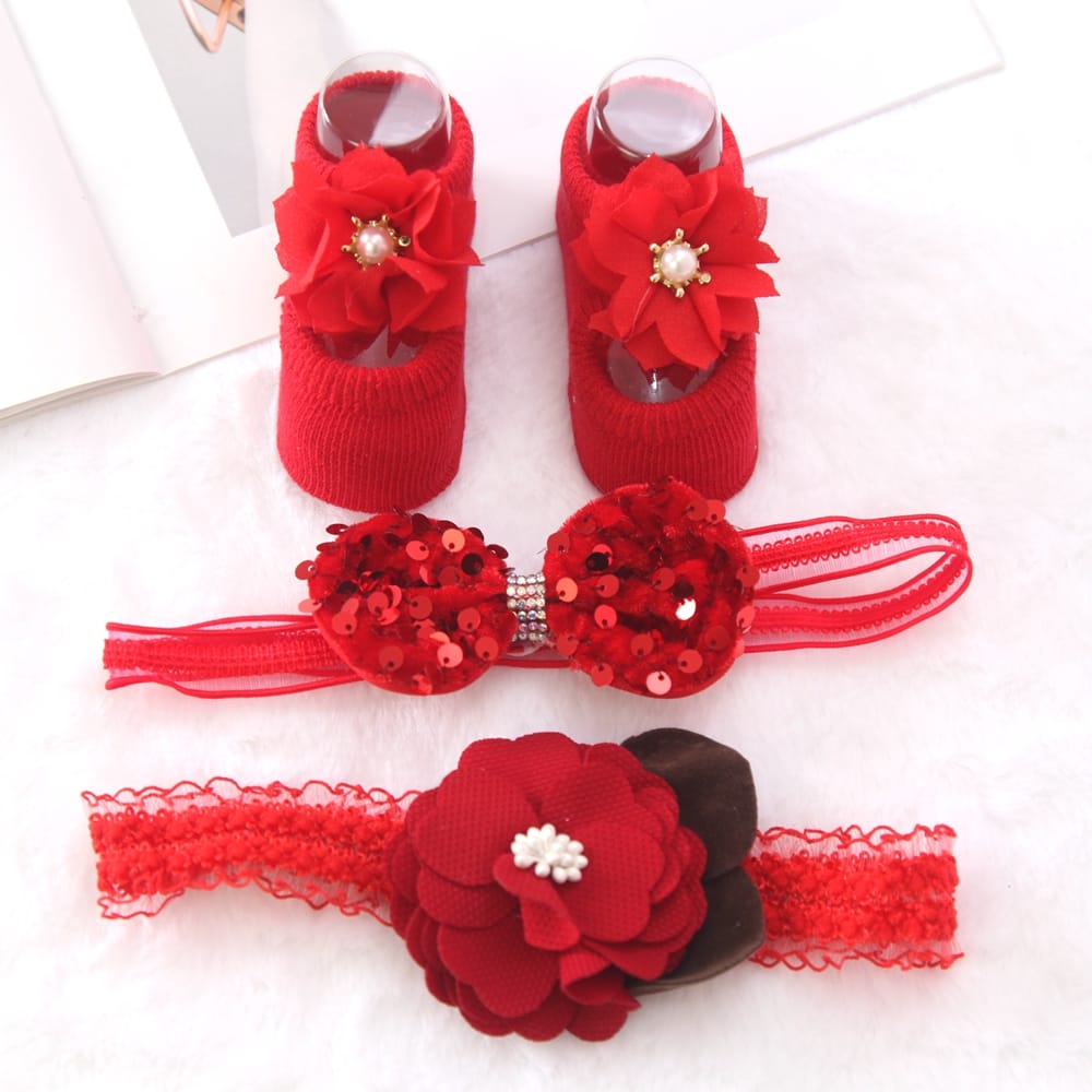 Socks & Head Band set